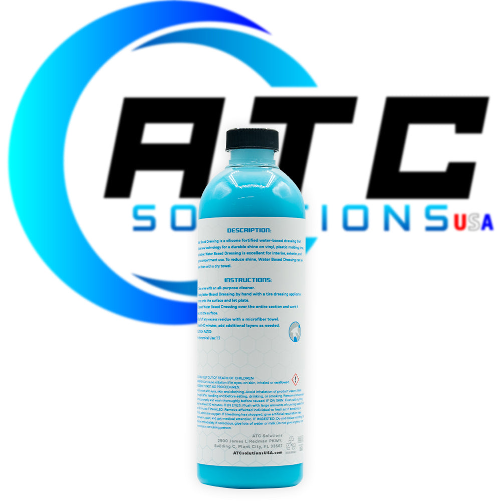 Water Based Dressing BLUE water-base detailing Dressing – ATC Solutions USA